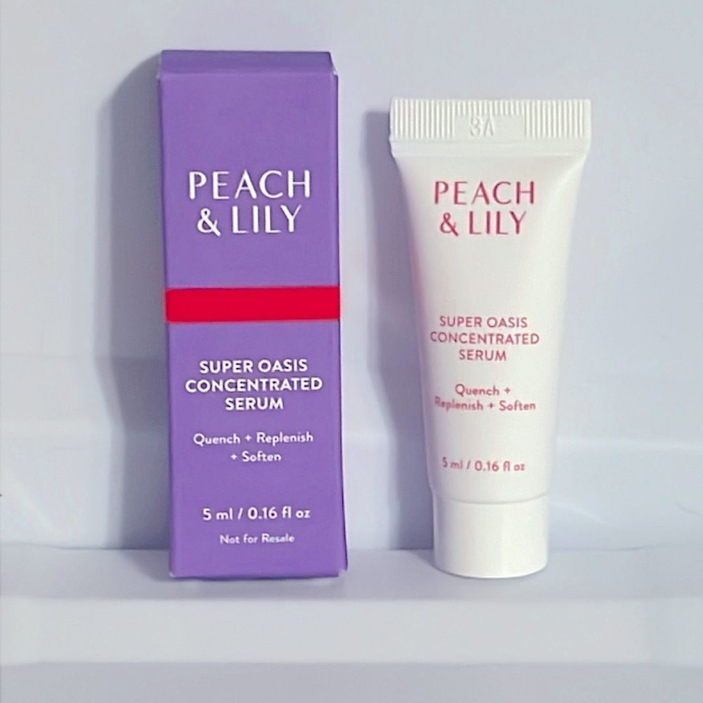 🌟 Peach & Lily Super Oasis Concentrated Serum